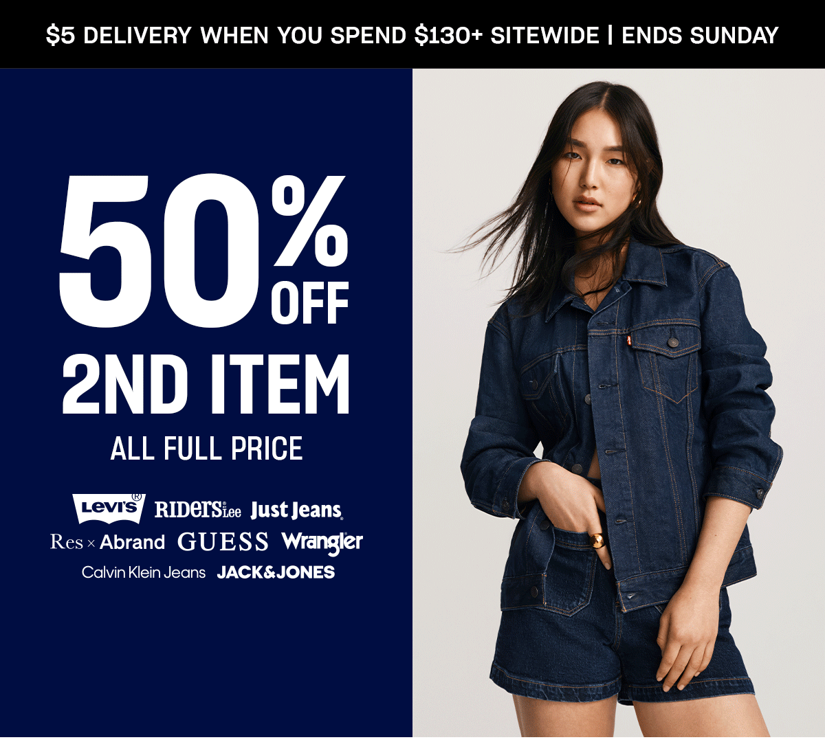 50% off 2nd item. All full price