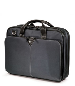 Graphite Nylon Briefcase 16″ PC/17″ Mac