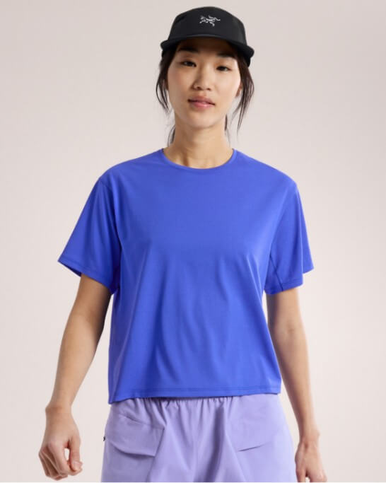 TAEMA CROP LOGO SS W
