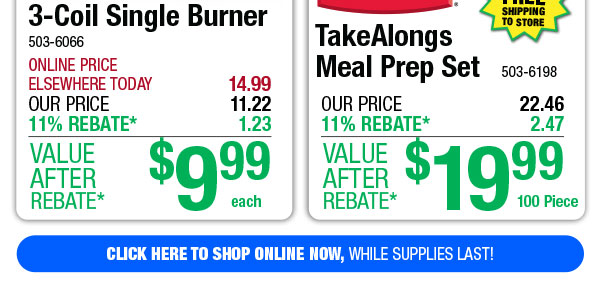TakeAlongs Meal Prep Set - ONLY $19.99 After Rebate*!