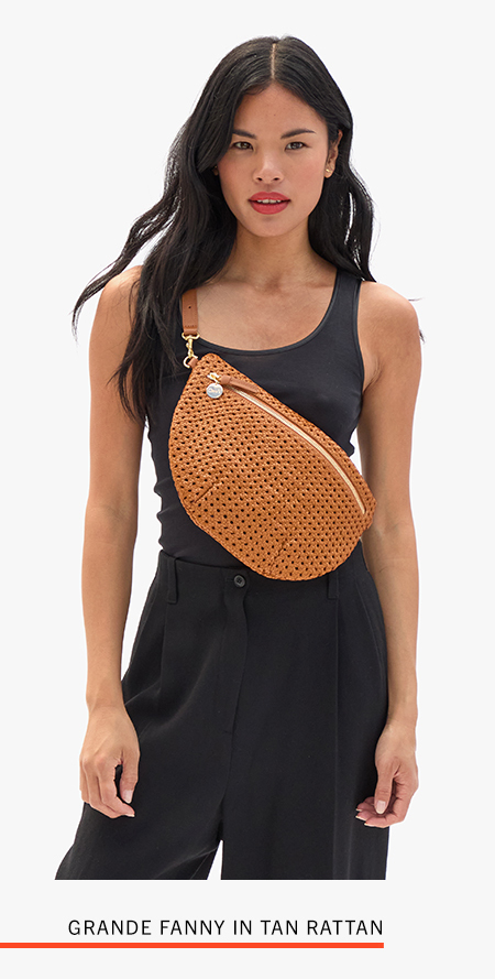 Grande Fanny in Tan Rattan