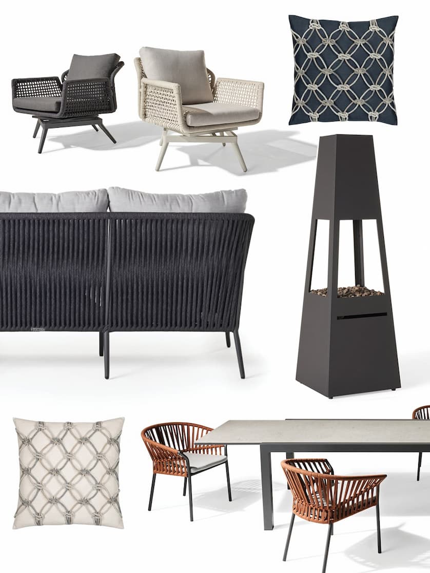Collage of Rope Products