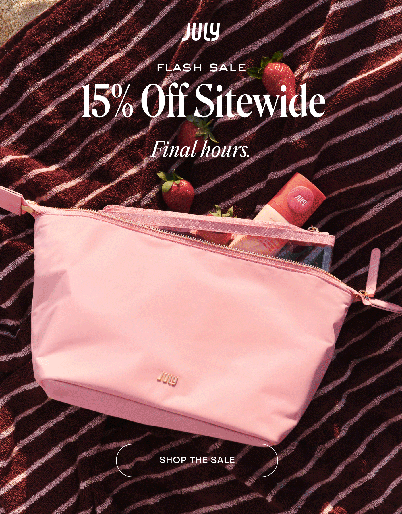 15% off sitewide.