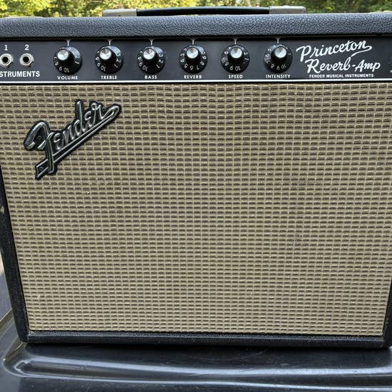 Fender VINTAGE 1966 Princeton Reverb Amplifier Blackface