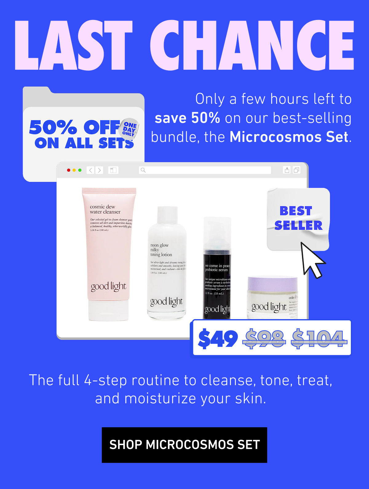 Last chance to get 50% off Microcosmos Set!