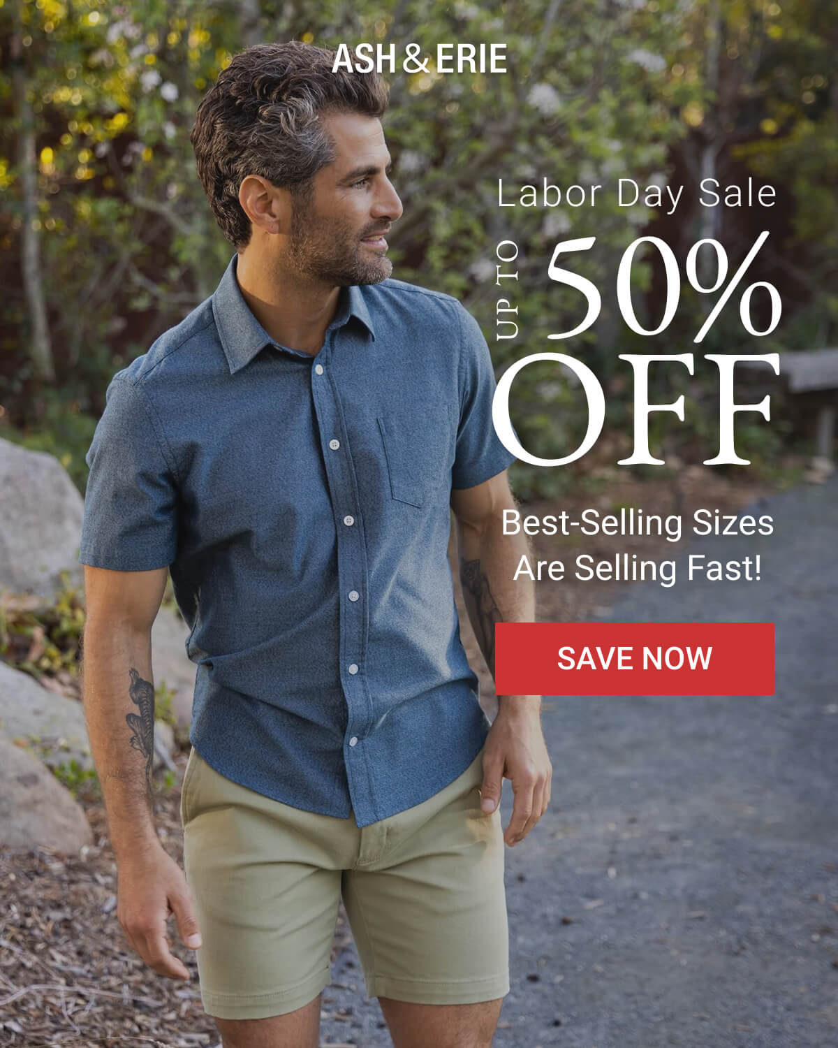 Labor Day Sale | Up to 50% Off | Best-Selling Sizes Are Selling Fast!