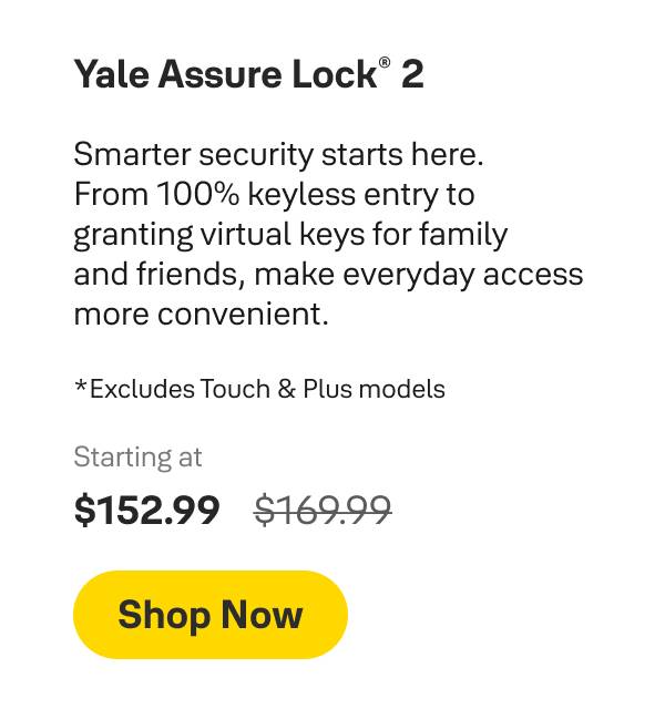 Save 10% on Assure Lock 2
