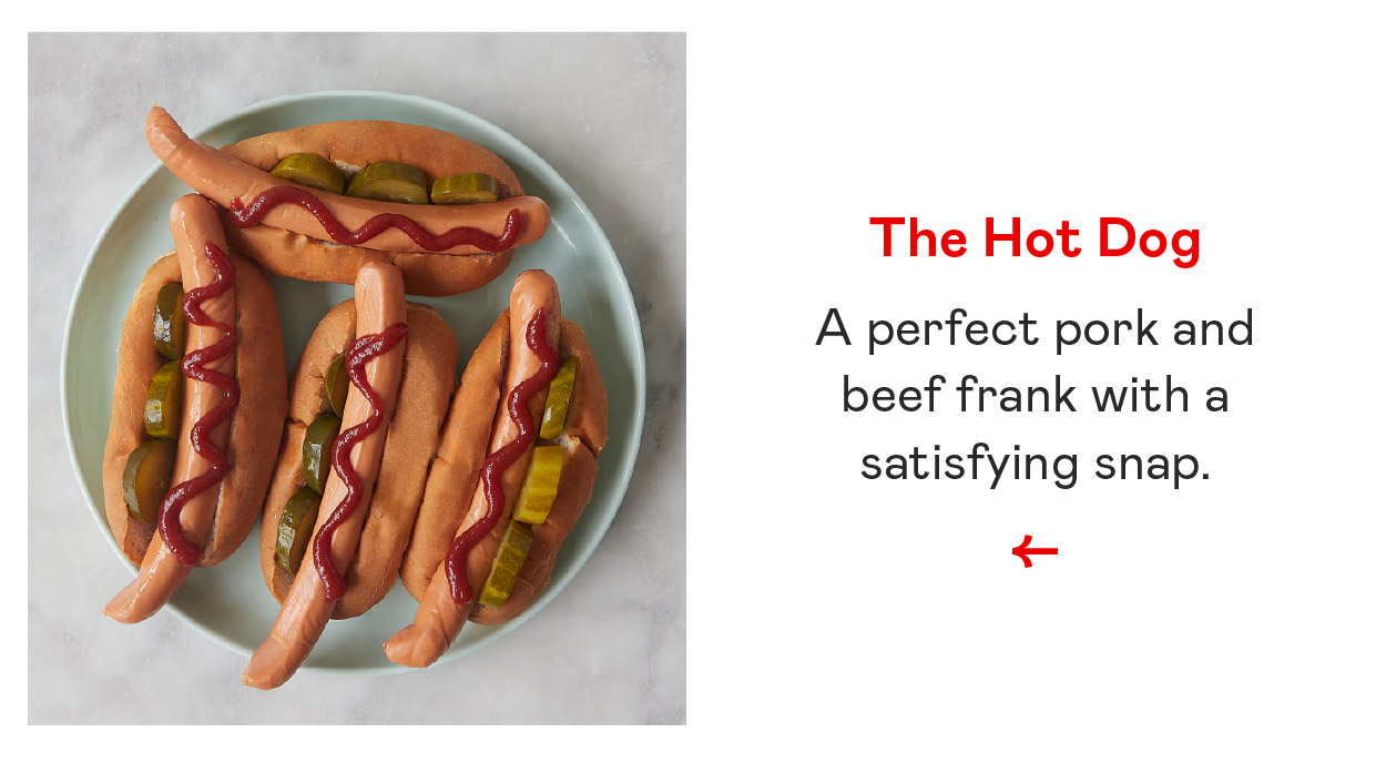 Pork & Beef Hot Dogs​