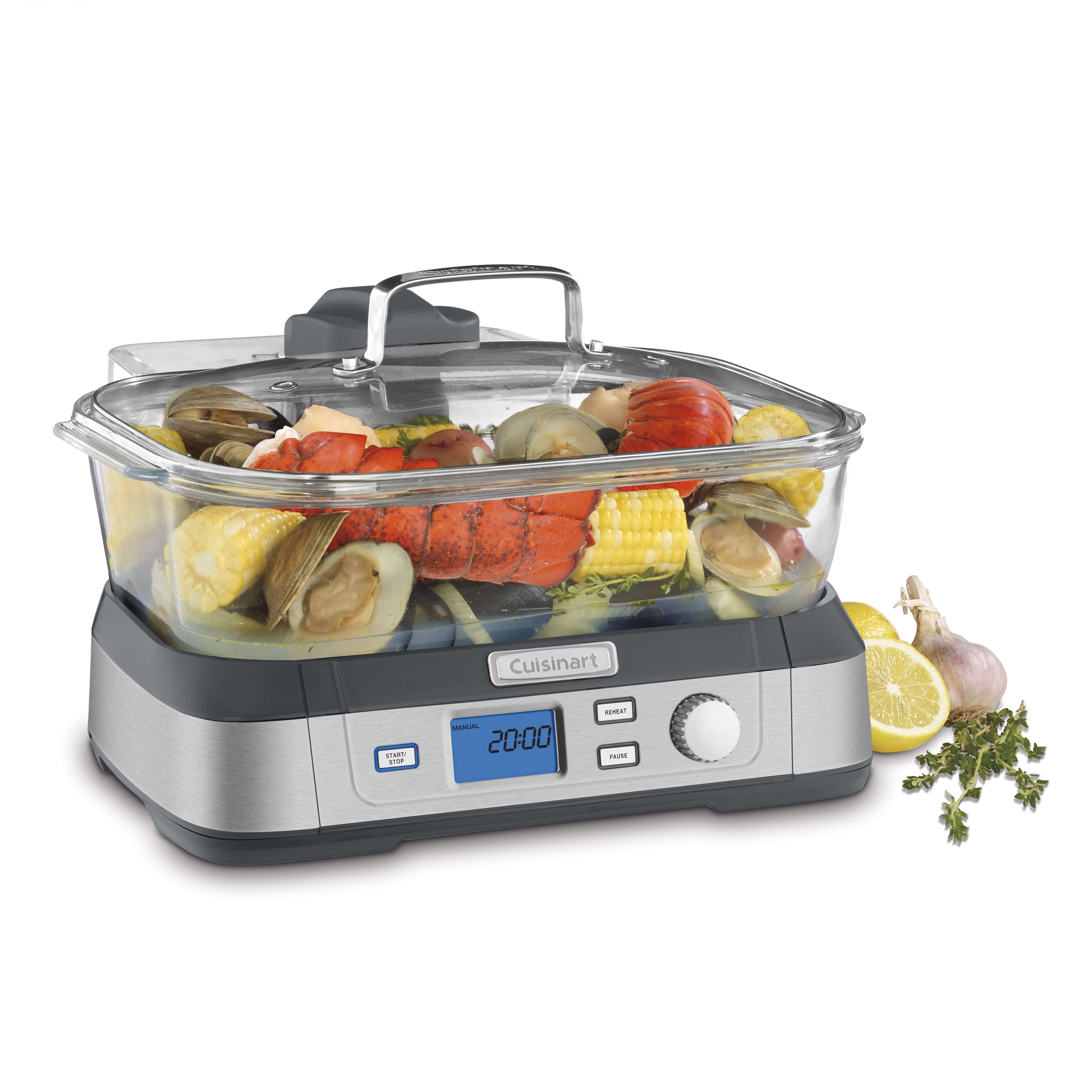 Image of CookFresh Digital Glass Steamer