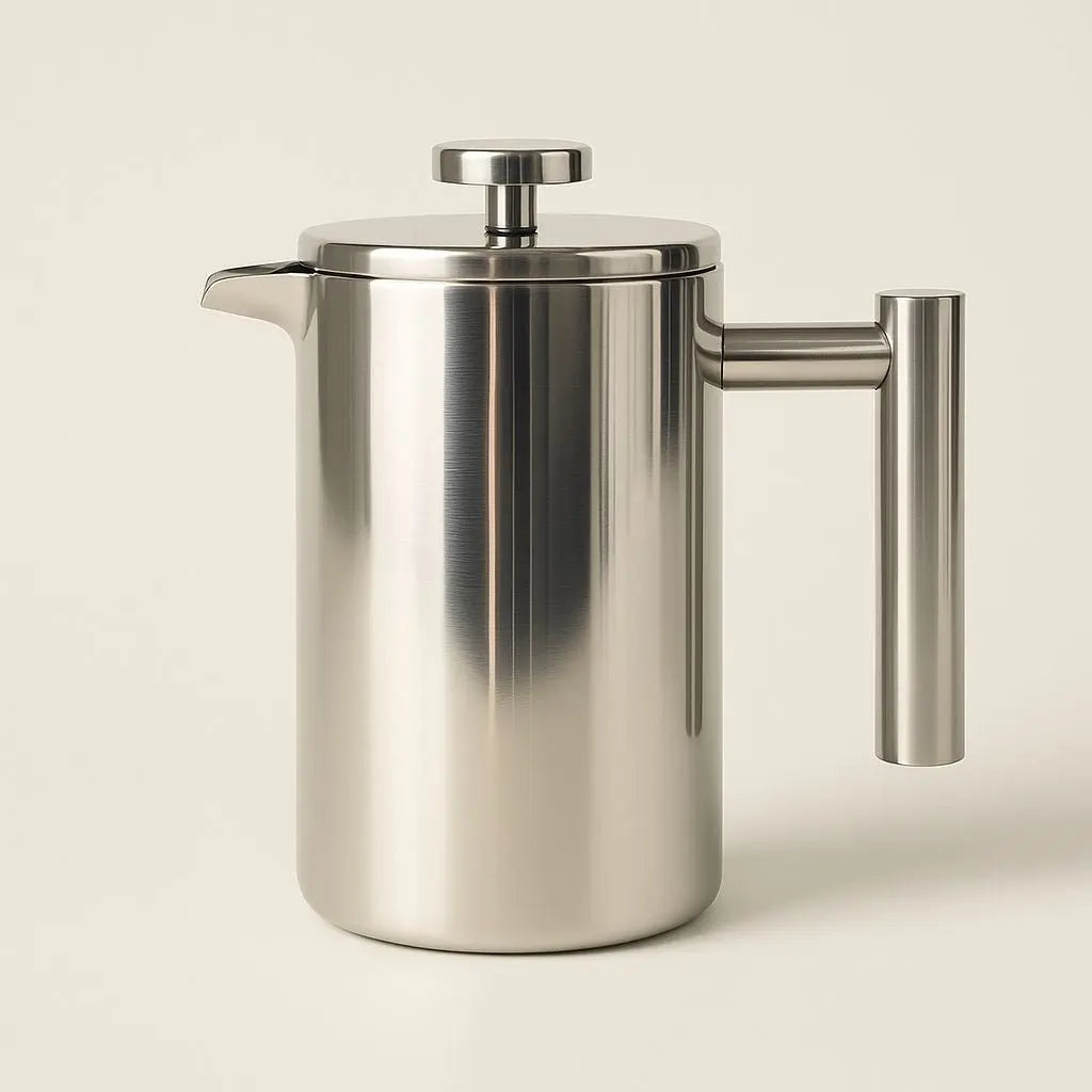 Image of Logan Stainless Steel French Press – Double Wall Coffee Maker