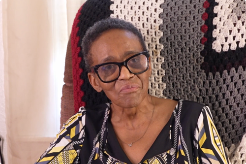 Image of Meals on Wheels client, Ms. Childers.