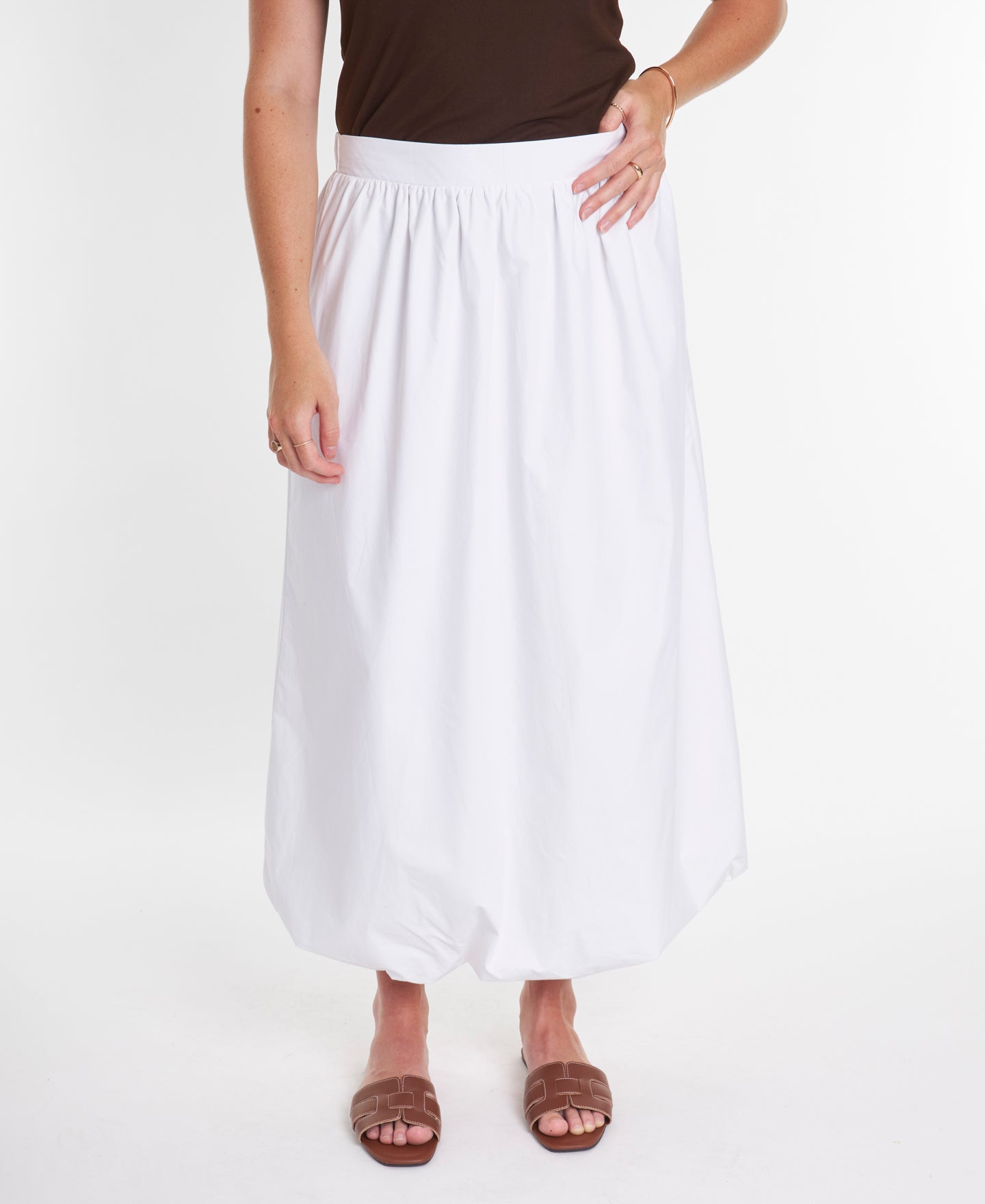 Women's Bubble Hem Skirt