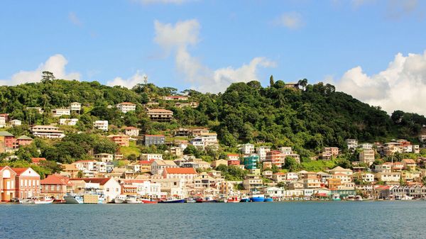View of St George, Grenada.