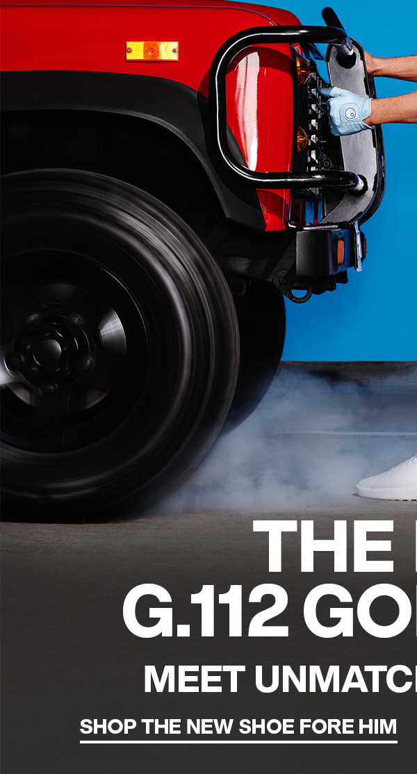 THE NEW G.112 GOLF SHOE - SHOP THE NEW SHOE FORE HIM