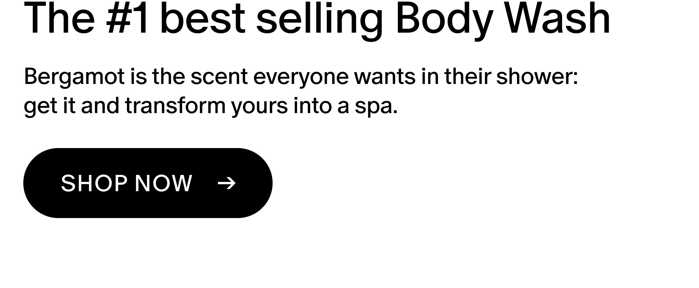Bergamot is the scent everyone wants in their shower: get it and transform yours into a spa.