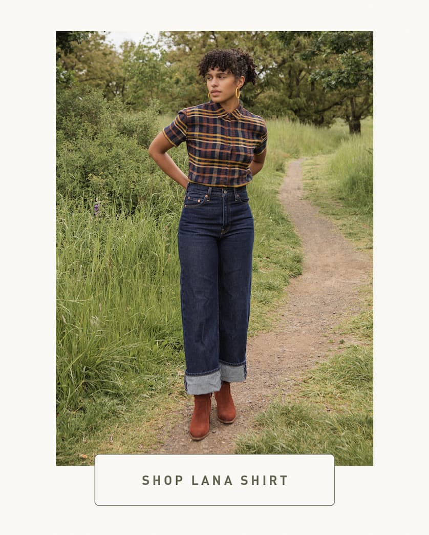 Lana Desert Dawn Plaid