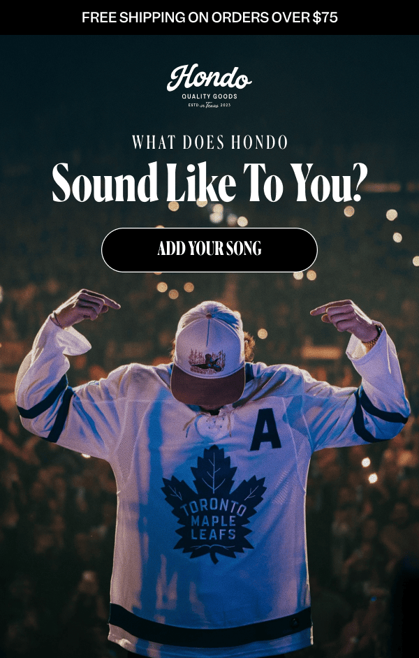 What Does Hondo Sound Like To You? | ADD YOUR SONG
