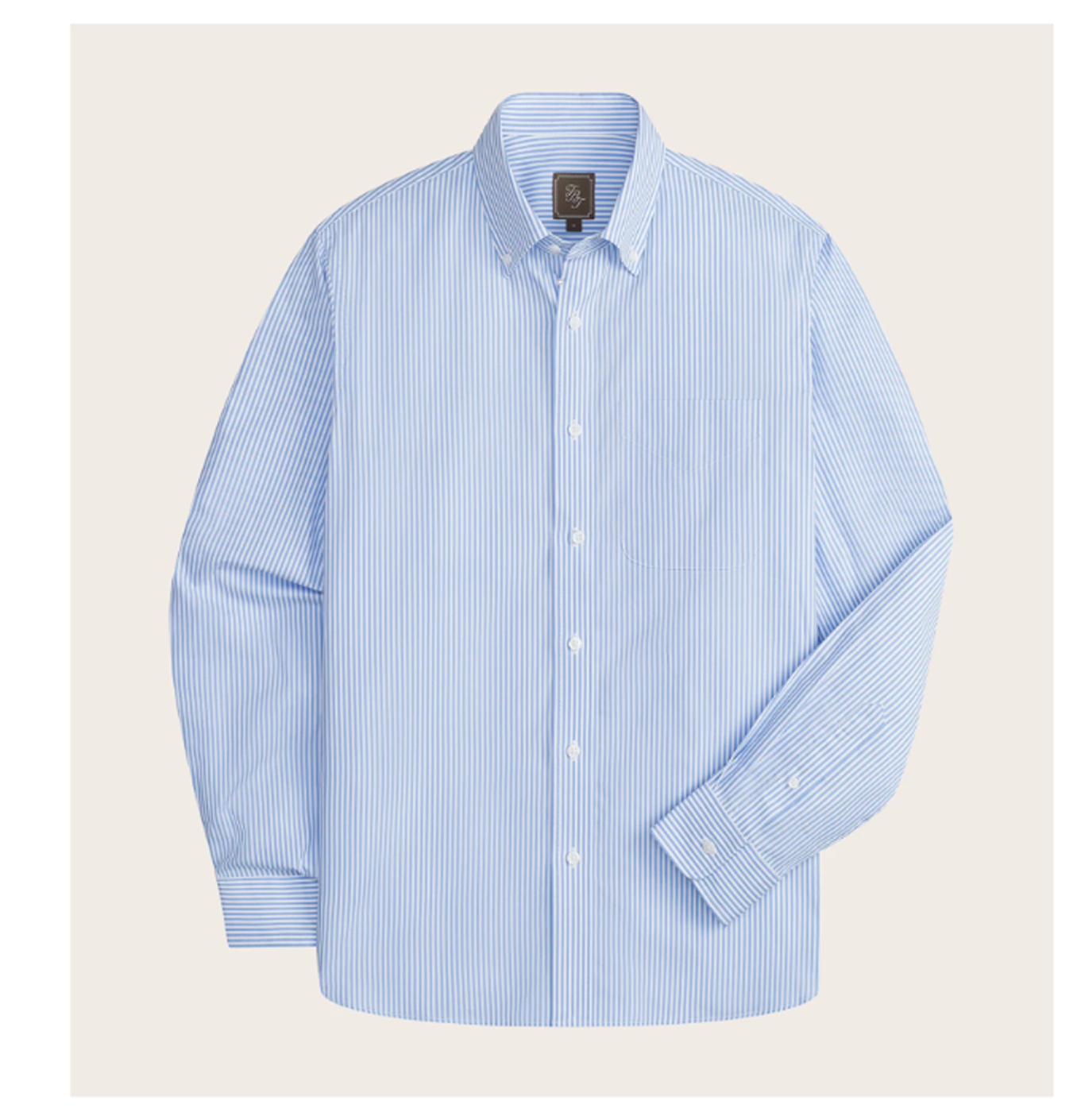 Blue & White Stripe Shirt