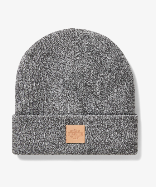 2nd_img_MensLeatherPatchBeanie