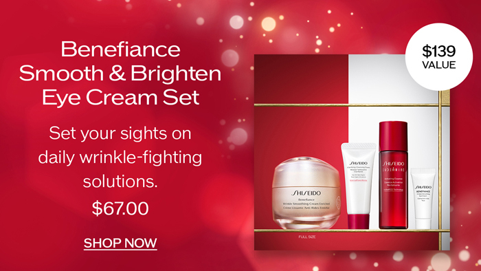 Benefiance Smooth & Brighten Eye Cream Set