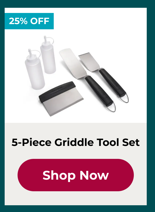 5-Piece Griddle Tool Set