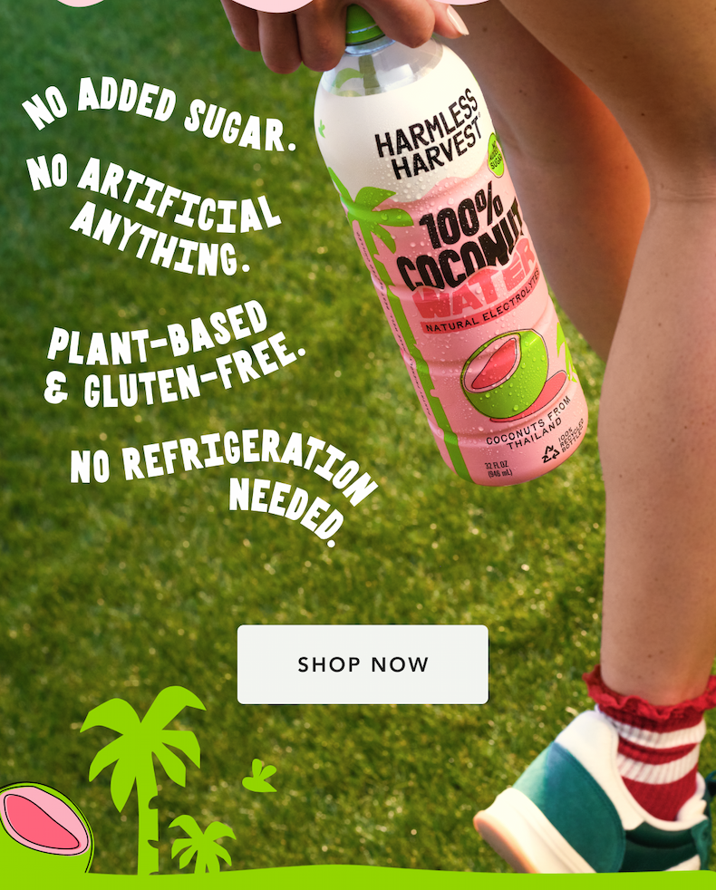 No Added Sugar. | No Artificial Anything. | Plant-Based & Gluten-Free. | No Refrigeration Needed. | Shop Now