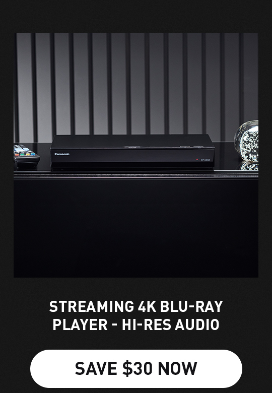 Streaming 4K Blu-ray  Player - Hi-Res Audio - Save $30 Now