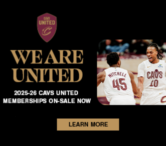 2025-26 Cavs United Memberships are on sale now. Click to learn more.
