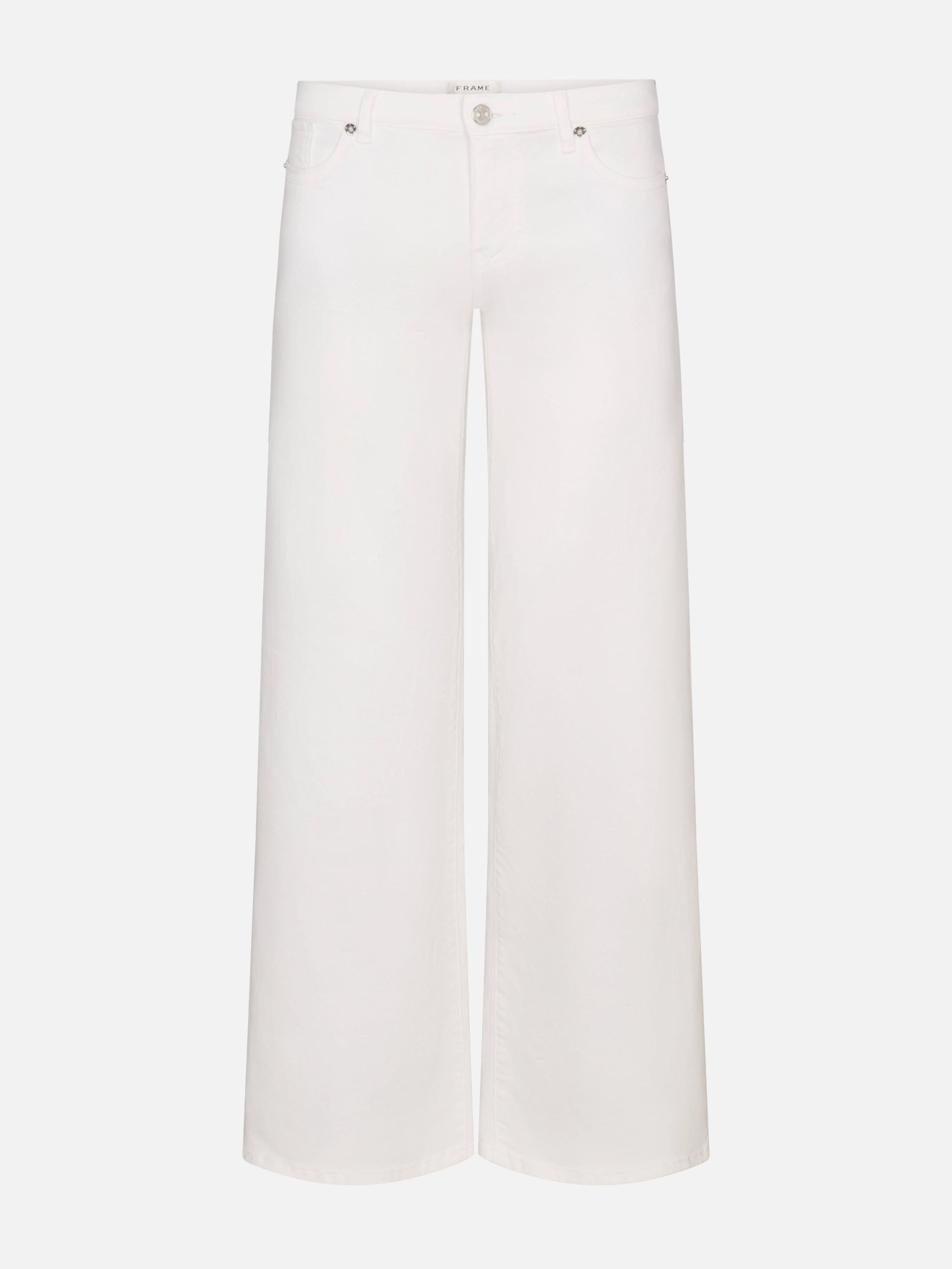 LOW RISE LE SLIM PALAZZO&nbsp; IN WHITE