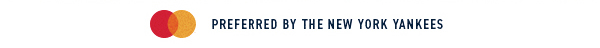 Mastercard preferred by the New York Yankees