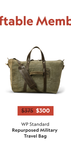 Repurposed Military Travel Bag