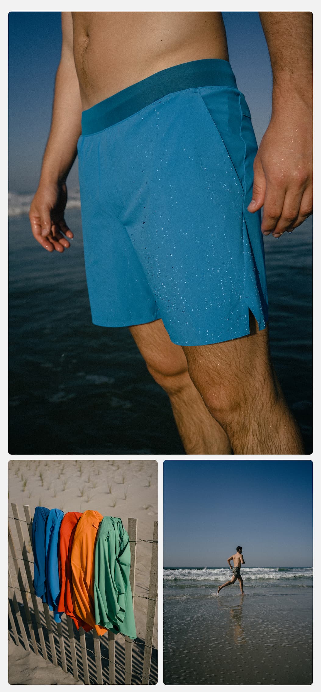 Lifestyle Images: Set Short in Hydro Blue