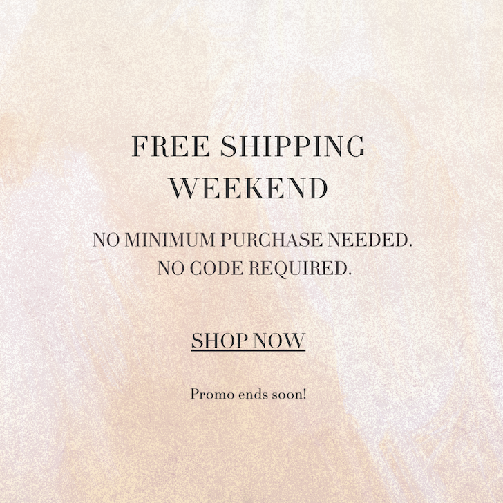 Free Shipping Ends Soon