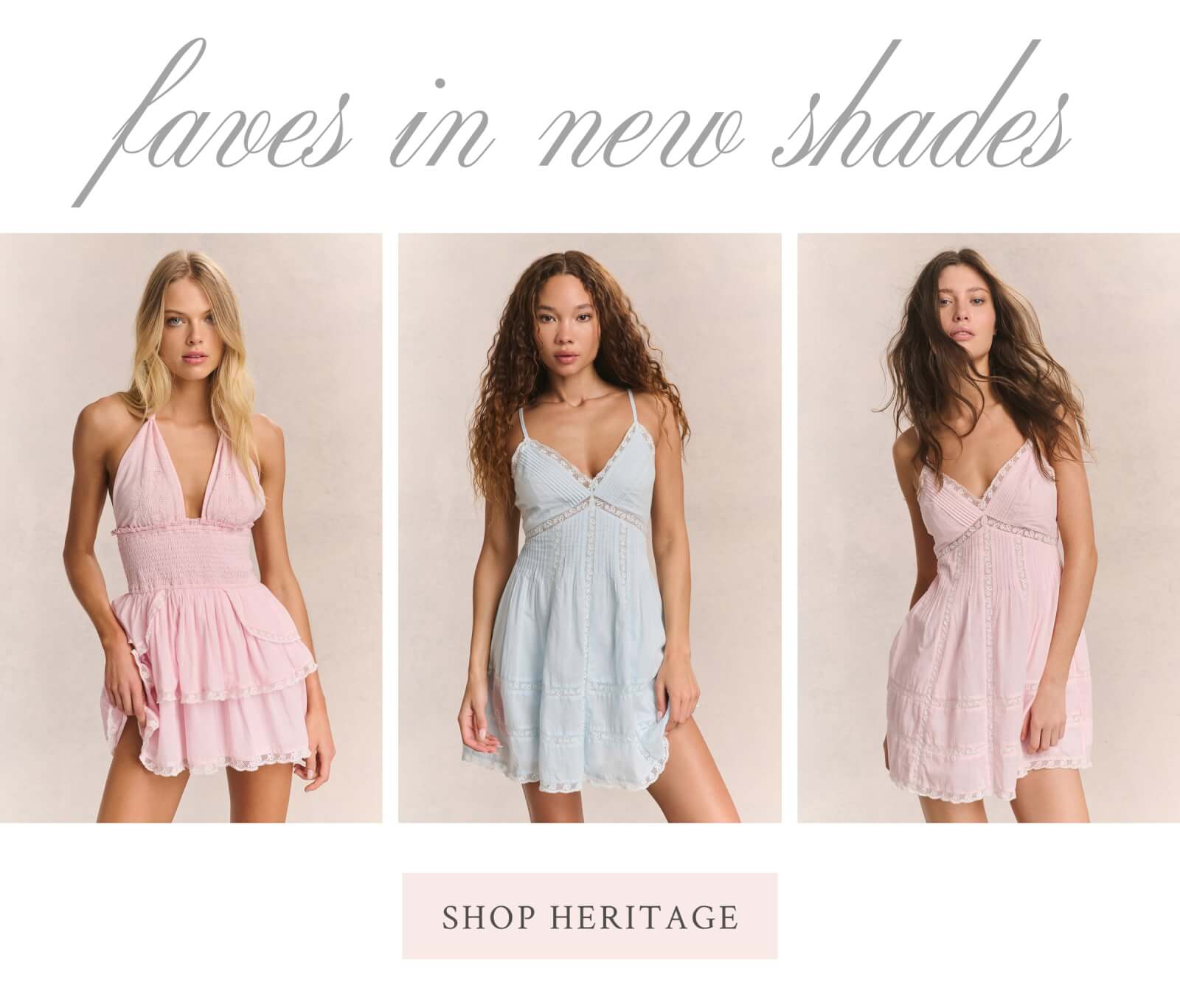 Faves In New Shades <SHOP HERITAGE>