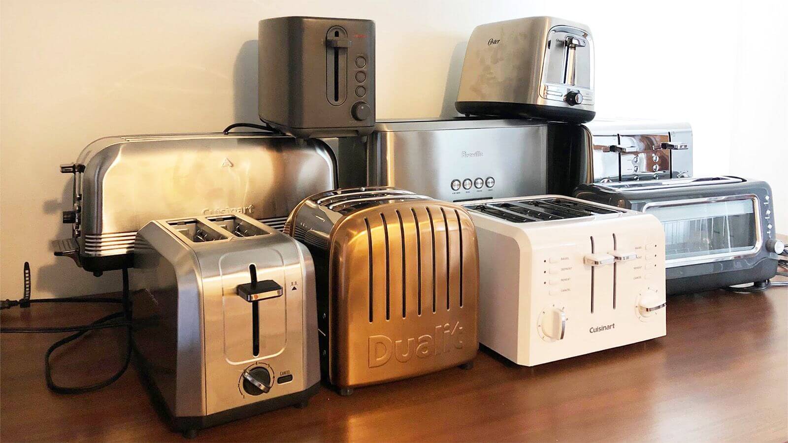 variety of toasters