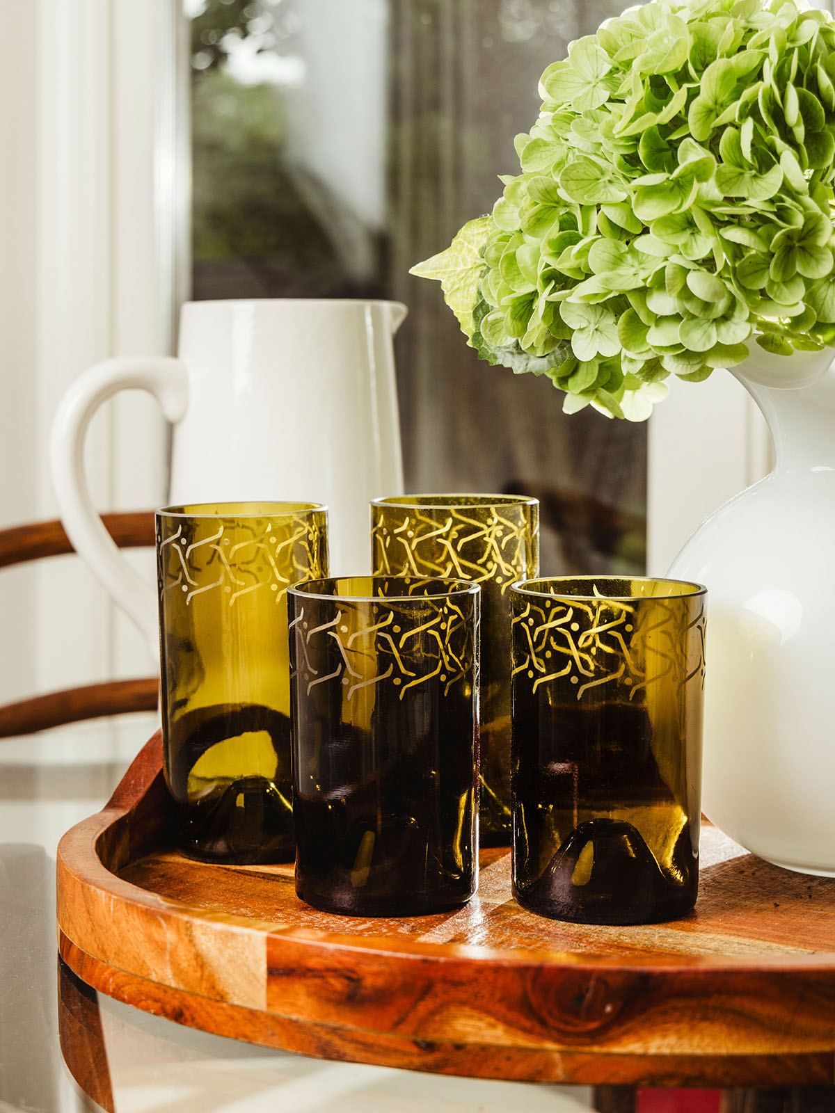 Image of Lina Drinking Glasses- Amber