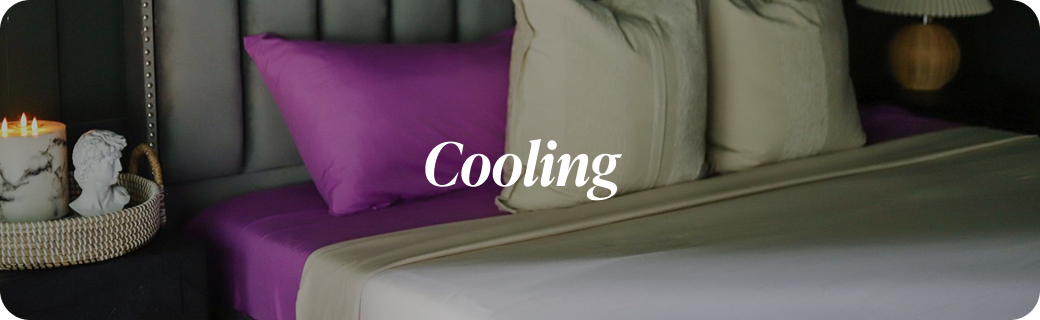 and upgrade your bedding with cooling