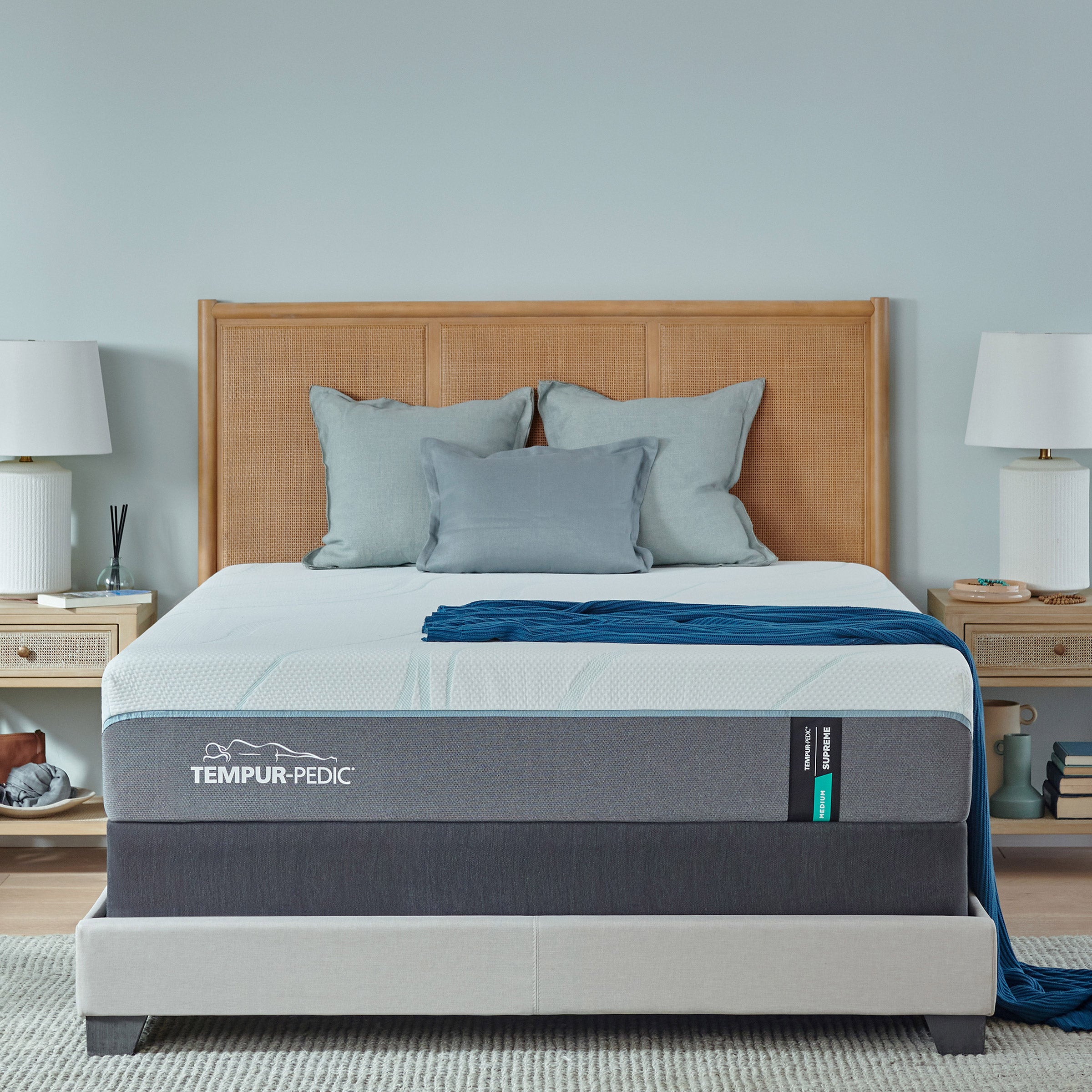 Tempur-Pedic Supreme 11.5” Medium or Firm Mattress Only, Queen