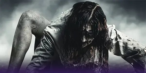 The creepy girl from The Ring