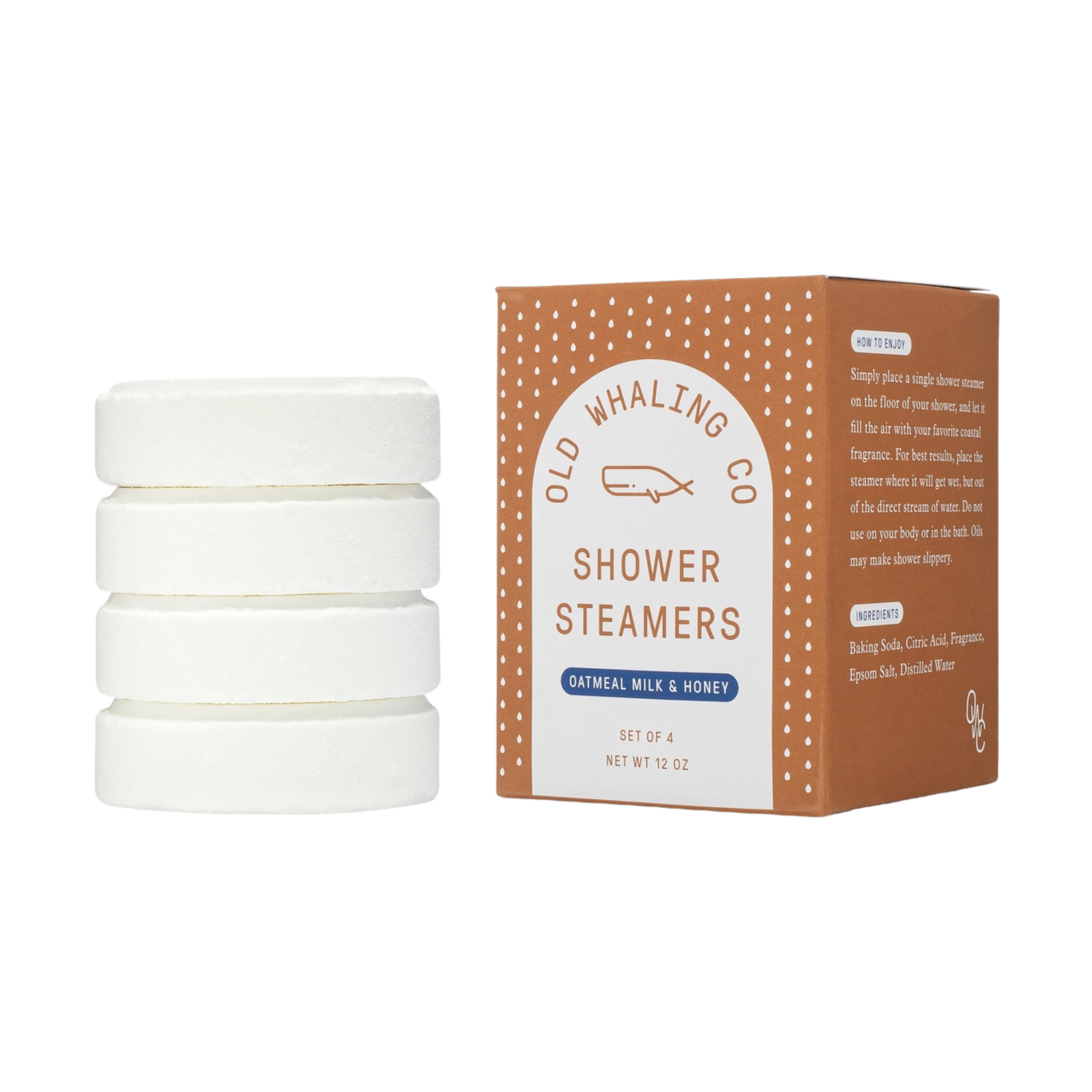 Image of Oatmeal Milk & Honey Shower Steamers