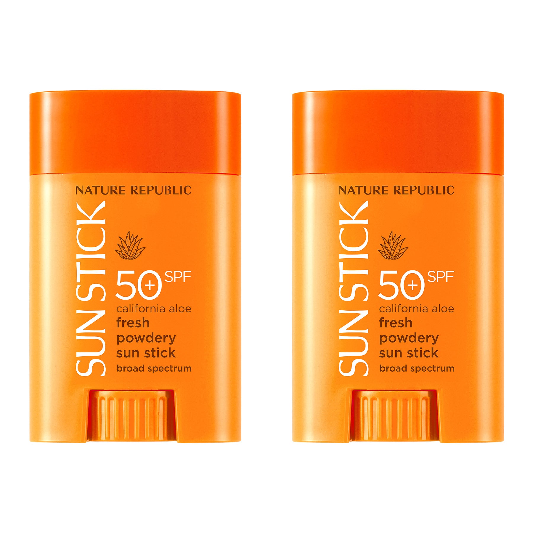 Nature Republic Sun Stick SPF 50, 0.71 oz, 2-Pack