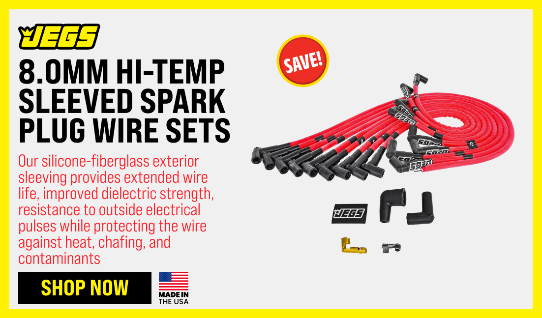 8.0mm Hi-Temp Sleeved Spark Plug Wire Sets