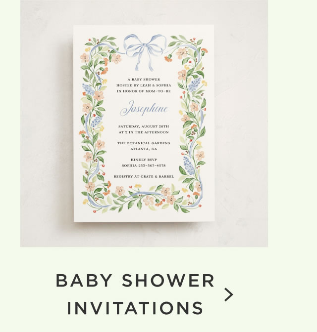 Baby Shower Invitations
