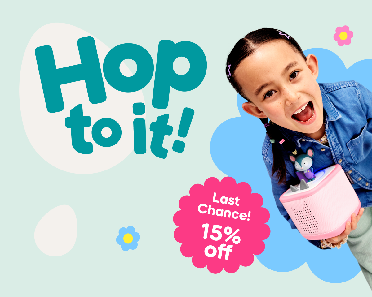 Hop to it! Last chance to shop the Easter Sale and get 15% off!