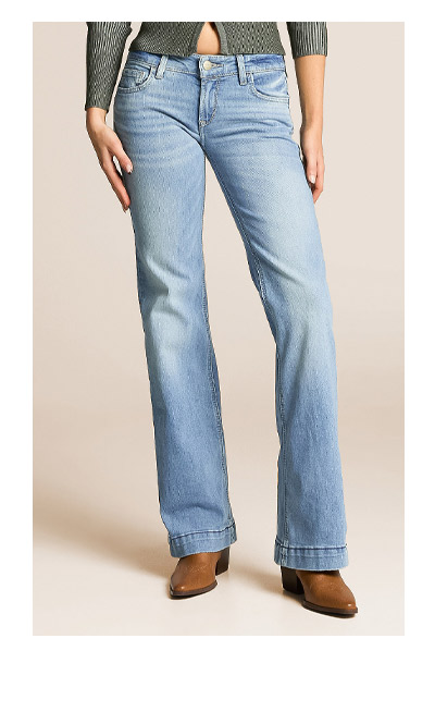 Mid-Rise Trouser Stretch Jean