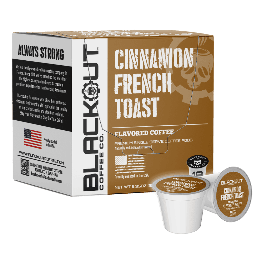Image of CINNAMON FRENCH TOAST FLAVORED COFFEE PODS 18CT