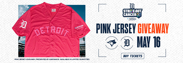 Pink Jersey Giveaway May 17. Buy Tickets.