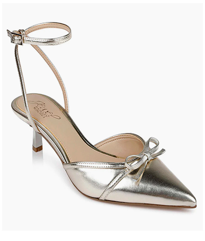 Talasia Pointed Toe Kitten Heels