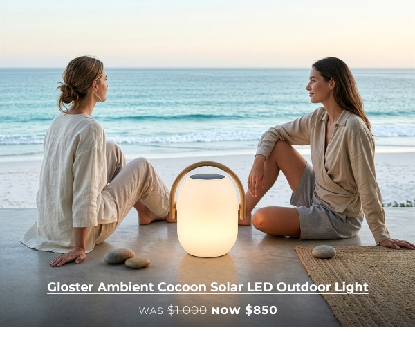 Gloster Ambient Cocoon Solar LED Outdoor Light