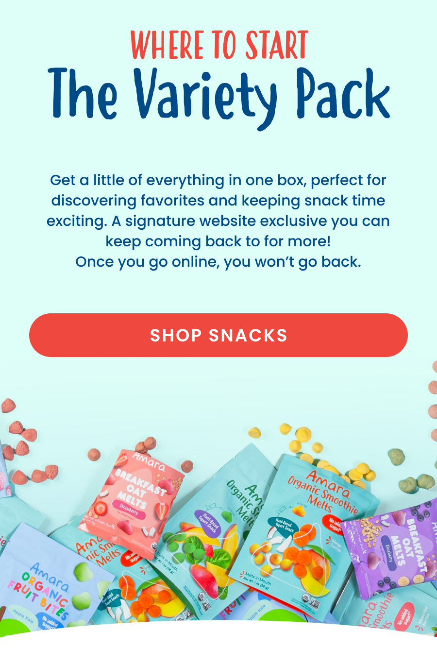 Where To Start: The Variety Pack